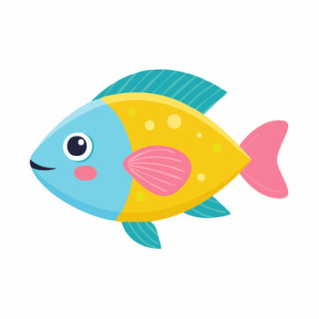 Bunter Fisch