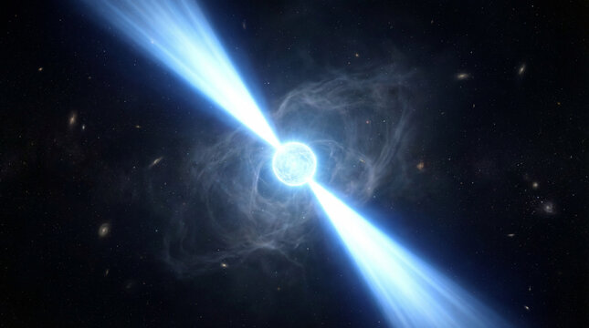 Nutron Star (Pulsar Beam)