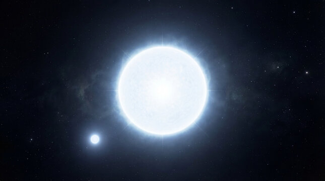 Sirius Binary Star System