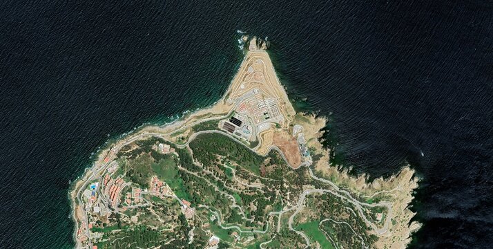 Ceuta Spain Coastal City at the Strait of Gibraltar