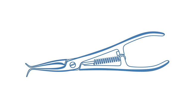 Dental Rubber Dam Clamp Forceps Tool, Surgical Instrument, Medical Equipment