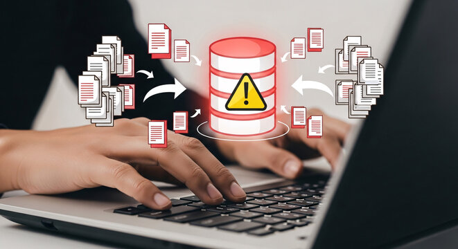 Erreur de base de donn&eacute;es et alerte syst&egrave;me