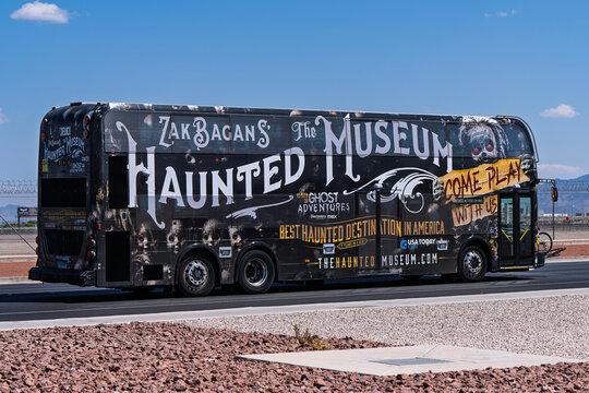 Las Vegas public trasportation 8-30-2025 Las Vegas, NV USADeuce double decker bus operated by the Regional Transportation Commision of Southern Nevada