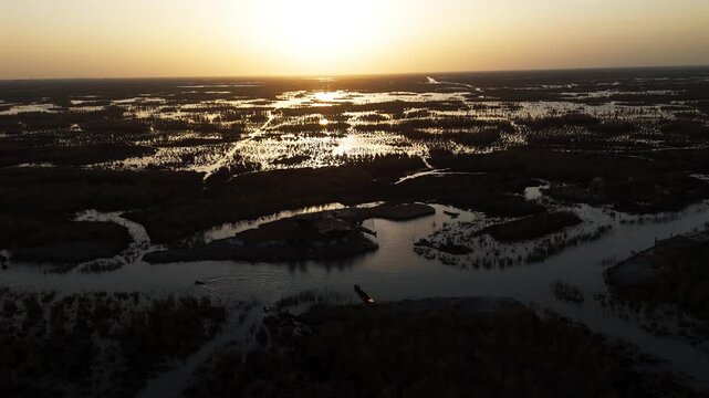 The Al-Jubaysh Marshes, located in Dhi Qar, Iraq, are part of the Mesopotamian marshlands, one of the world's largest wetland ecosystems. Known for their rich biodiversity, these marshes are home to u
