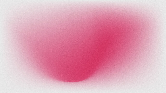 Soft cerise pink gradient with grainy noise texture on white, abstract dynamic background.