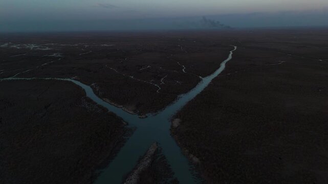 The Al-Jubaysh Marshes, located in Dhi Qar, Iraq, are part of the Mesopotamian marshlands, one of the world's largest wetland ecosystems. Known for their rich biodiversity, these marshes are home to u