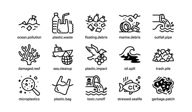 Environmental impact of ocean pollution and plastic waste on marine life