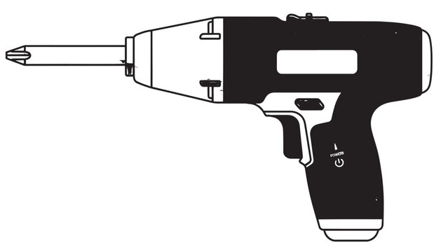 Electric Drill Power Tool for Construction and Home Improvement Projects.