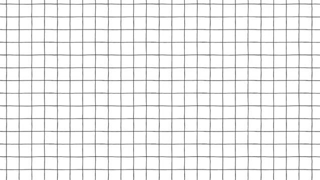 手描きグラフチェック模様の背景