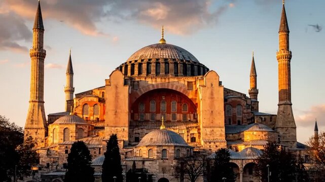 hagia sophia in istanbul turkey