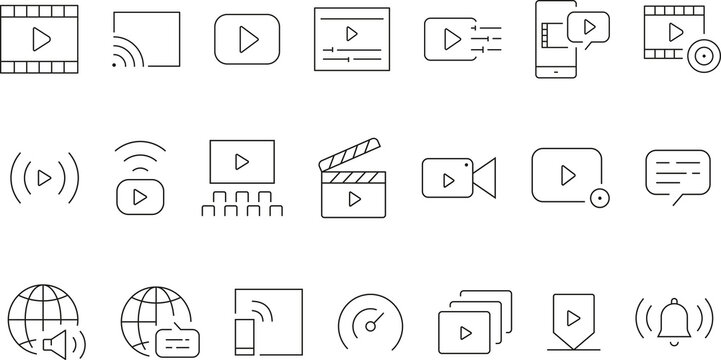 Video Editable Stroke Royalty-Free Images, Stock