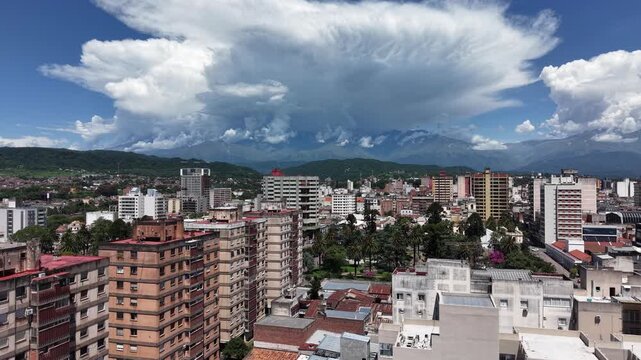 Vista de la ciudad de San Salvador de Jujuy