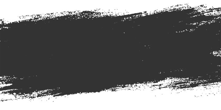 An abstract black grunge background featuring a messy ink splash texture and paint splatter design with a dirty spray border element for a grungy vector art illustration pattern