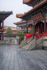 Fototapeta premium West putuo buddha temple in Guiyang Guizhou China
