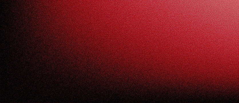 Abstract red and black grainy background with glowing gradient shapes on a dark, noisy texture, perfect for a banner, header, cover, poster, or modern abstract backdrop design
