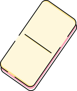 Domino Tile Piece Illustration