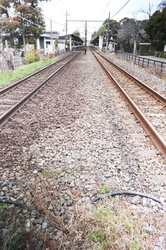 A landscape with a railway