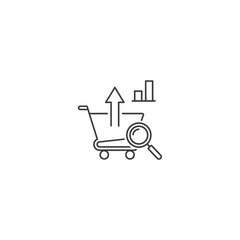 Obraz premium Innovative E-commerce Data Analysis and Growth Optimization Concept