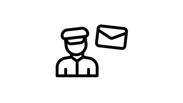 postman animated icon