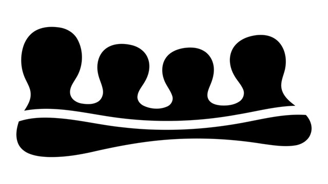 Toe separator gel icon