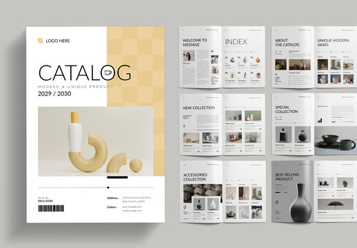 Catalog Brochure Layout