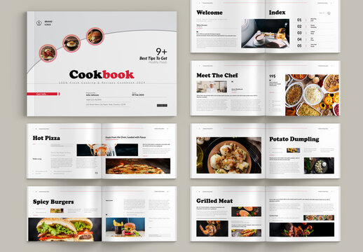 Cookbook Template Landscape Design Layout