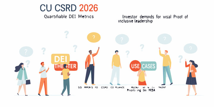 Cu csrd 2026 conference illustration depicting diversity equity and inclusion