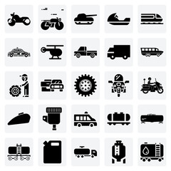 Civilian And Military Transport – Contrasting Everyday Vehicles Like Bikes And Trucks With Tanks And Helicopters © Arju