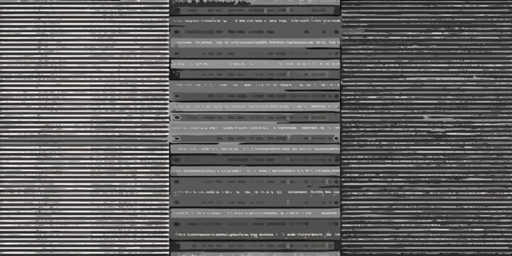 A stacked collection of vintage vhs tapes in grayscale tones