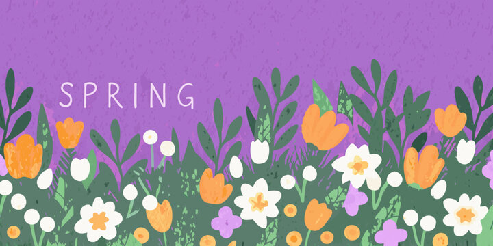 A vibrant floral arrangement welcomes the arrival of springtime