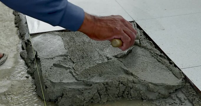 Master art of concrete finishing with this detailed step-by-step guide.