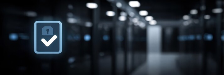 Fototapeta premium Advanced security for the network system offers data protection and a backup for an instant file recovery.