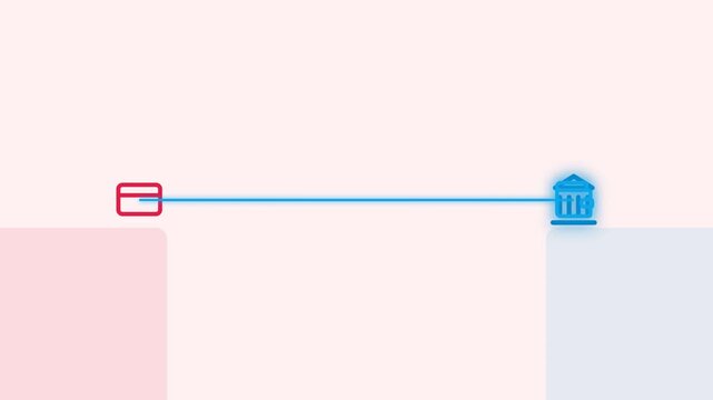 Visualizing the secure and dynamic flow of financial value, representing the crucial connection between personal payment methods and robust banking systems