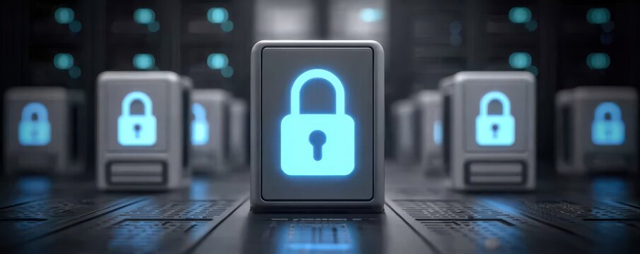 Efficient security for the network system provides data protection and a backup for a swift recovery.