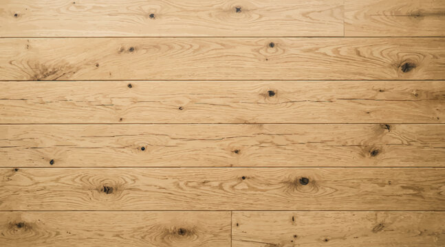 Natural Wooden Planks with Organic Grain Patterns and Light Brown Texture