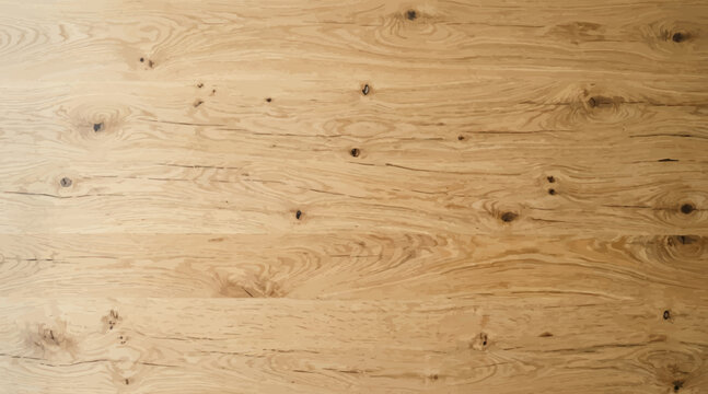 Light Wooden Planks with Natural Grain Patterns and Organic Knots