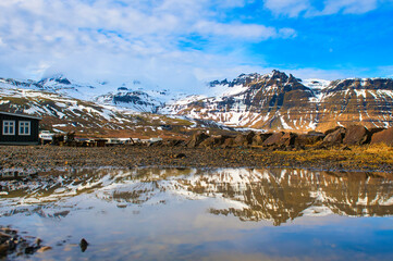 Okolice góry Kirkjufell na półwyspie Snæfellsbær 2025 © Krzysiek Cegiełka