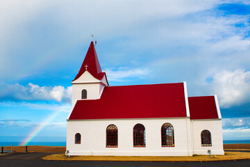 Rzekomo najstarszy betonowy kościół na Islandii 2025 © Krzysiek Cegiełka