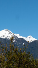 Fototapeta premium snow covered mountains