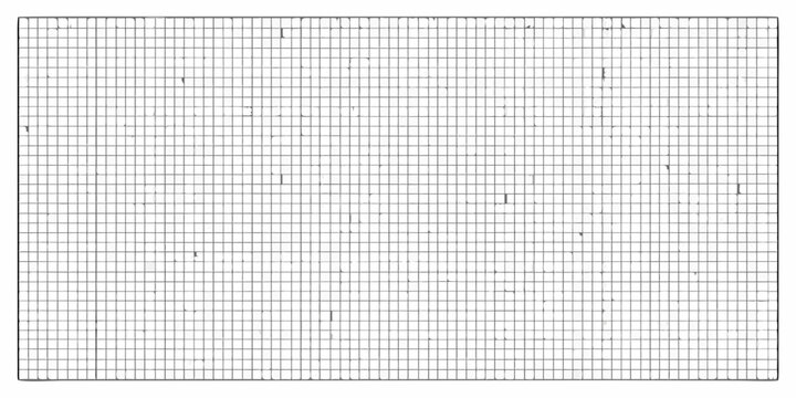 A white background displaying a dense rectangular grid pattern