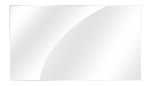 Transparent curve reflection gloss sheets isolate backgrounds illustration png