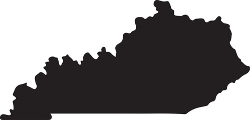 Kentucky black map © Anukul