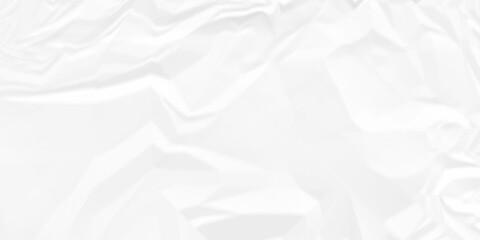 Obraz premium Creased paper parchment white blank page detail wrinkle blank white canvas. old paper crumple texture wrinkle. parchment empty letter texture.