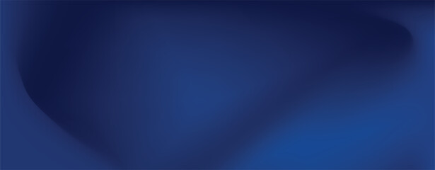 Obraz premium Dark blue and bright blue gradient with smooth blending, creating a sleek and modern abstract background