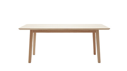 Fototapeta premium Table isolated on black background. Furniture product shot.