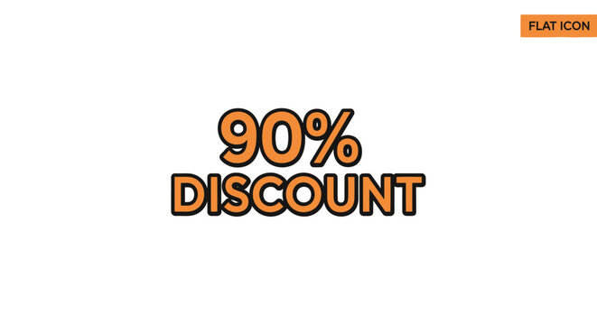 Discount offer with orange text.