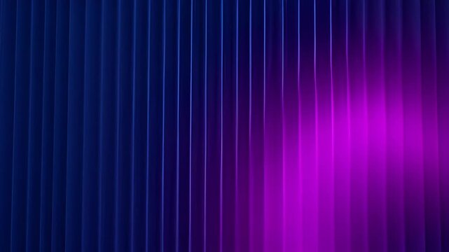 Neon gradient curtain vertical line blue purple background abstract pattern glowing light modern texture ambient lighting vibrant color wallpaper minimalist design with soft purple glow and subtle