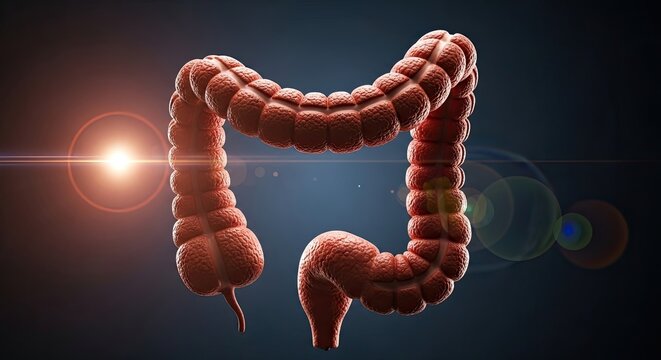 Human intestines a detailed anatomical representation for medical study and visualization