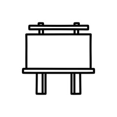 Obraz premium Minimalist Line Drawing of a Traditional Snowboard with Mounting Hardware