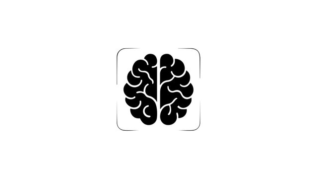 Diagnostic Radiology Icon on White Background - Simple Vector Illustration Free Vector, Black chiropractic logo design, Human spine icon. Simple illustration of human brain vector icon for web, spine,